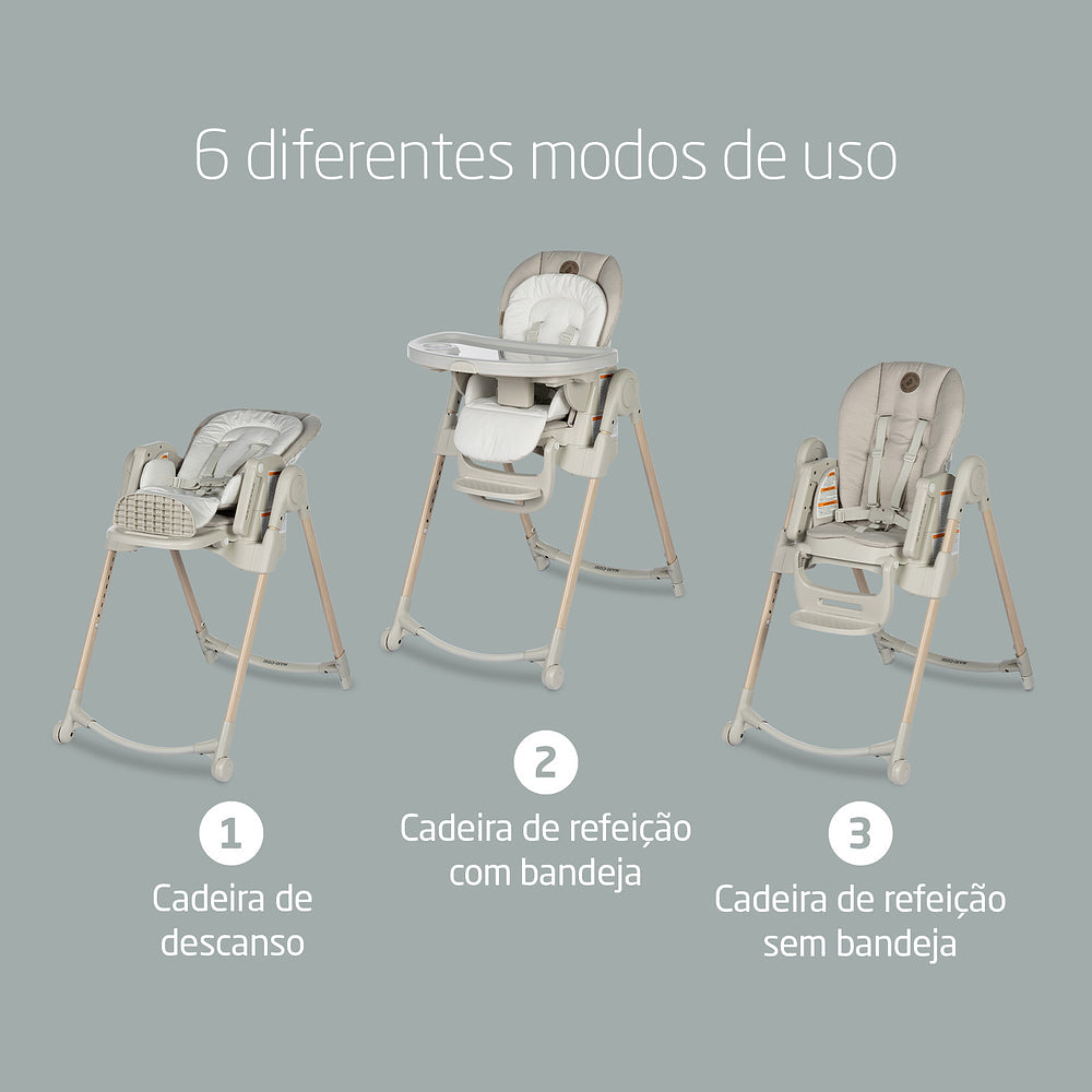 Cadeira de Refeição Minla Aveia - Maxi-Cosi