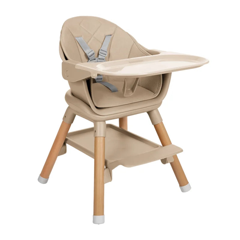 Cadeira Refeição 6 Em 1 Woody Beige - Kikka Boo