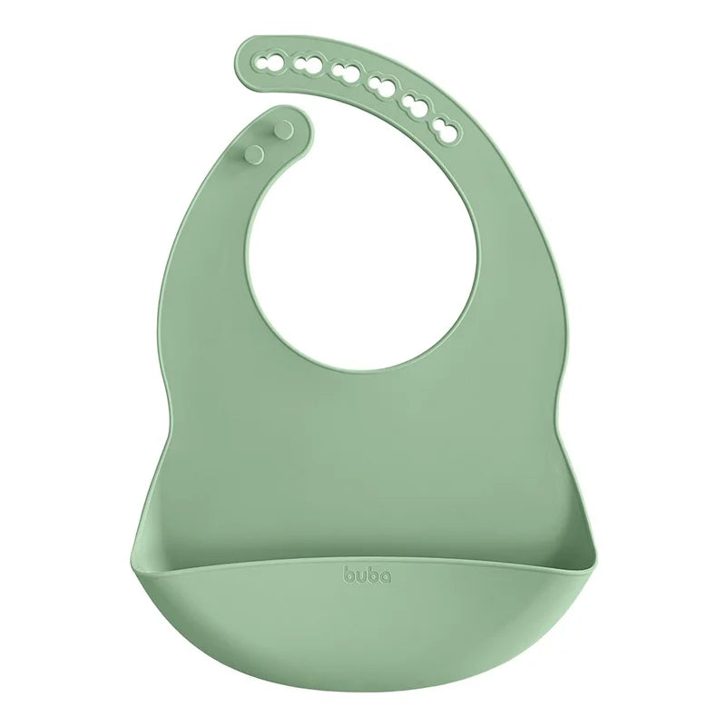 BABADOR EM SILICONE COM PEGA-MIGALHAS - BUBA ZOO