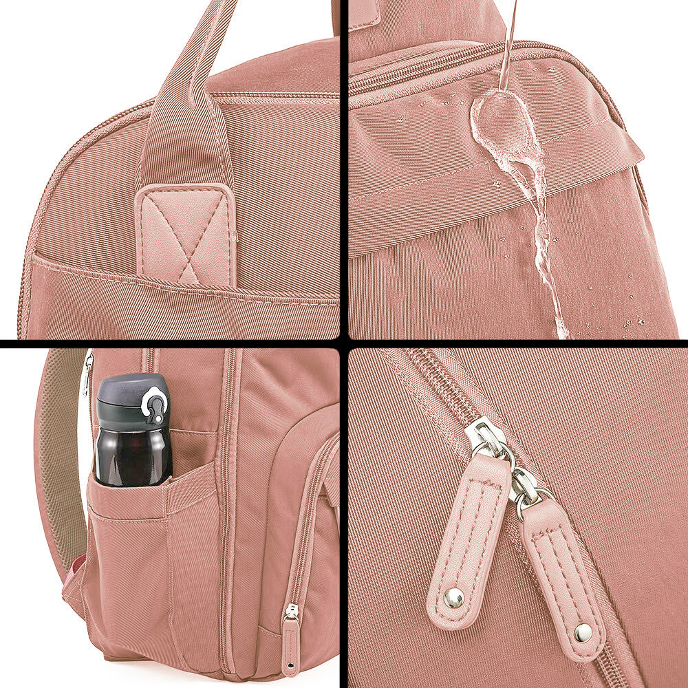 Mochila de Maternidade Alice Rosa - Laço Bebê