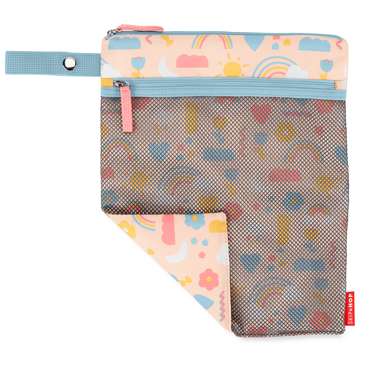 Bolsa Impermeável com Compartimento Spark Style Arco-íris - Skip Hop
