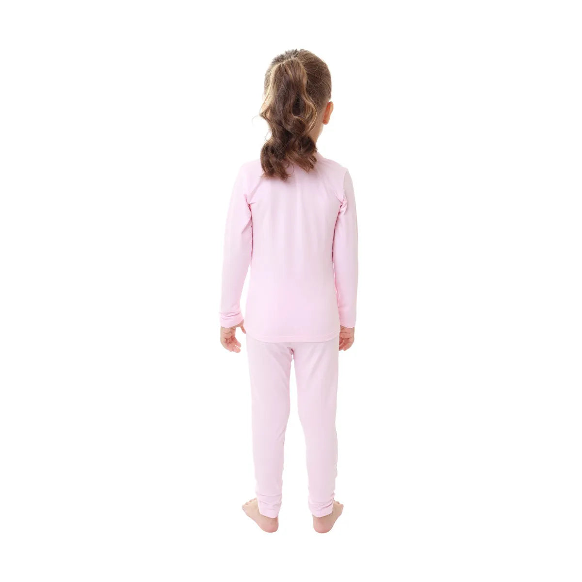 Conjunto Térmico Infantil Rosa - Casulo De Anjo