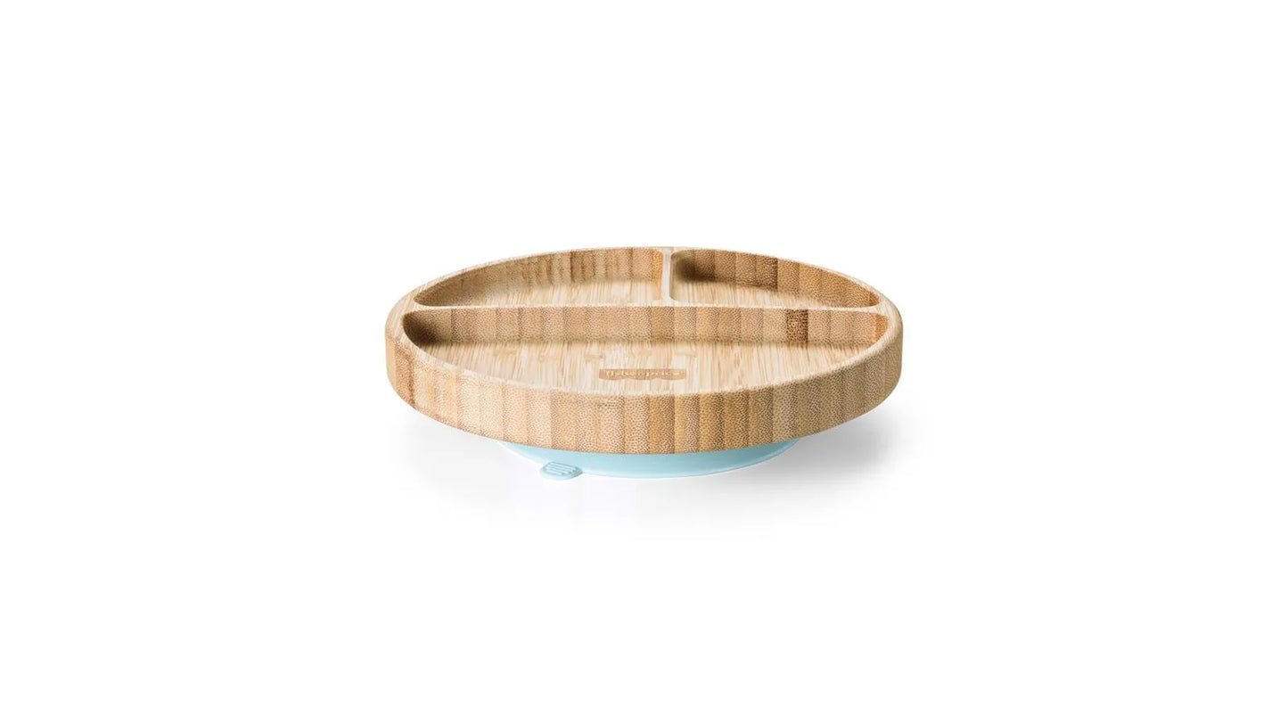 Prato em bambu redondo com divisória e ventosa - Fisher Price