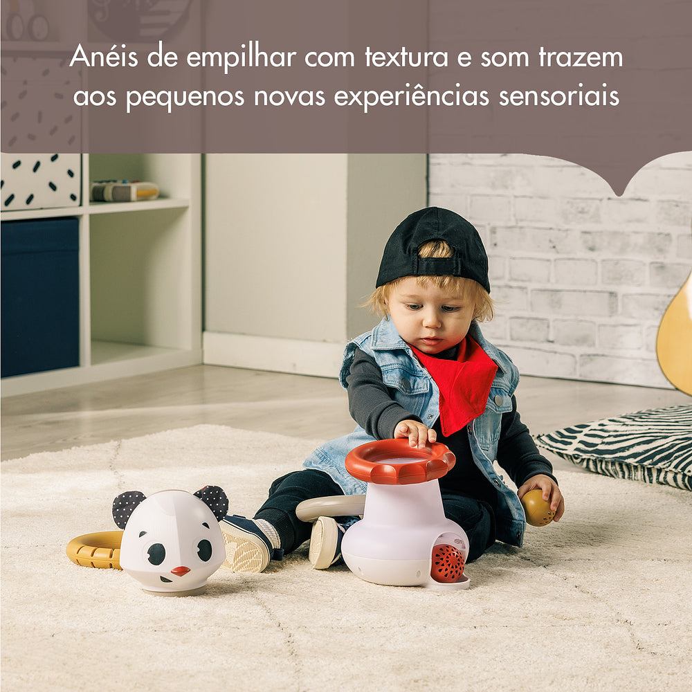 BRINQUEDO EMPILHAR 3EM1 ELET PANDA - TINY LOVE
