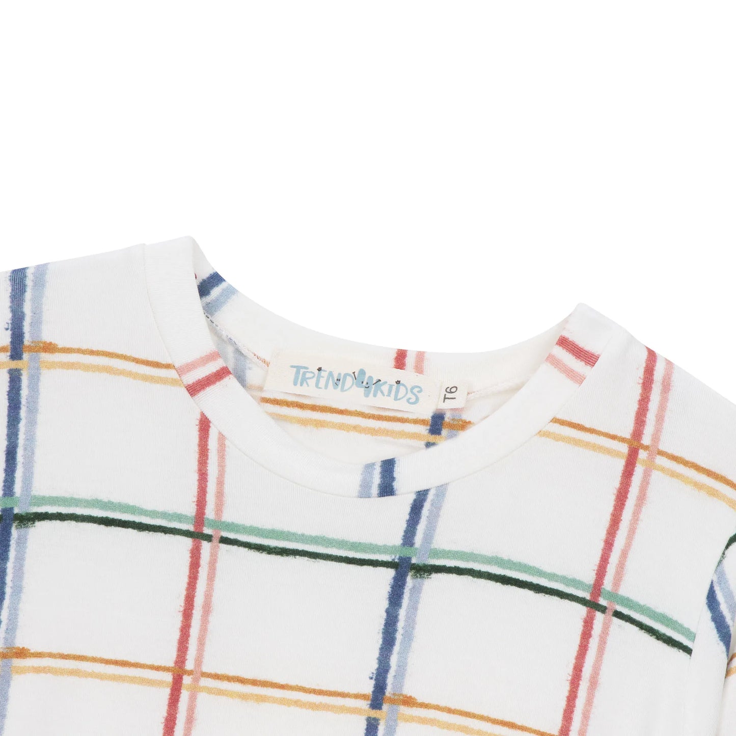 Camisola Manga Longa Xadrez - Trend 4 Kids