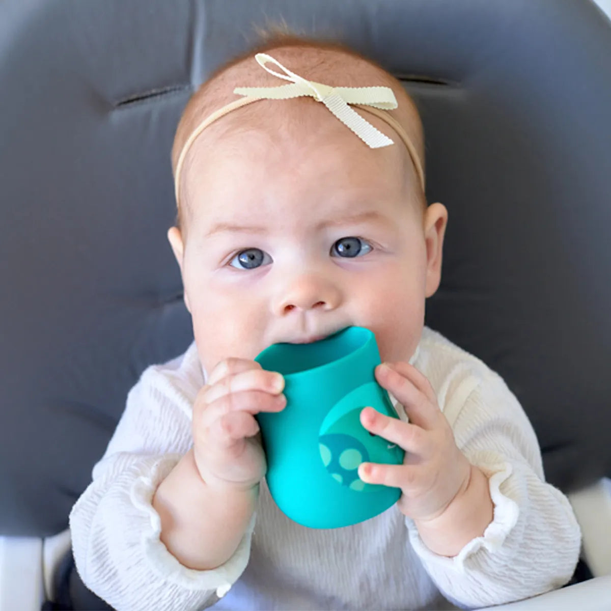 Copo Anatômico em Silicone 120ml Elefante Ollie - Marcus e Marcus