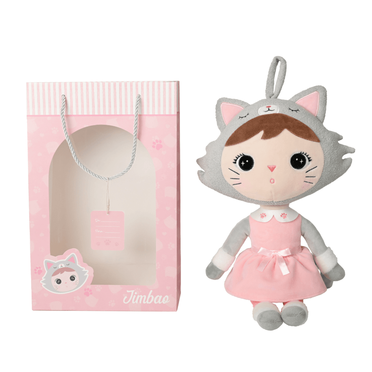 Boneca Jimbão Gatinha Chloe 33cm - Metoo