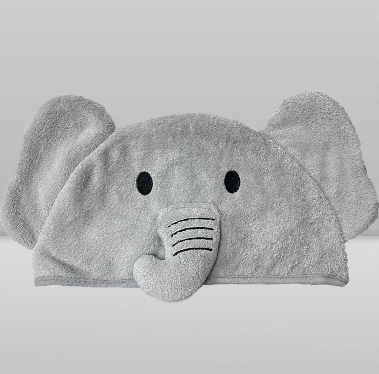 Toalha Power Sec Animada Elefante Cinza - Laço Bebê