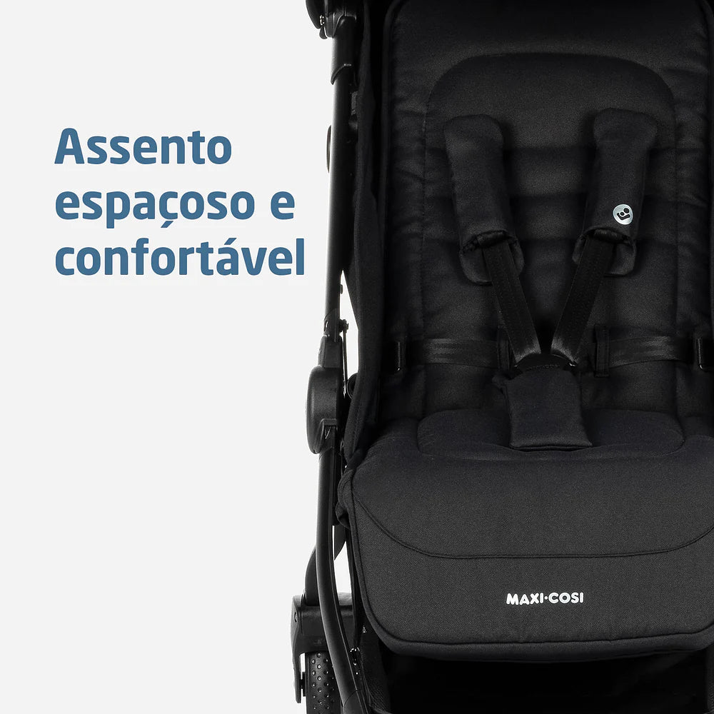 Carrinho Eva 3 Essential Black - Maxi-cosi