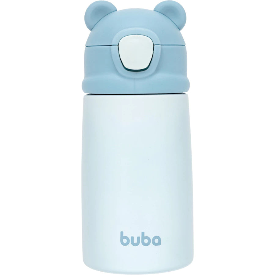 Copo Térmico Parede Dupla Ursinho Azul - Buba