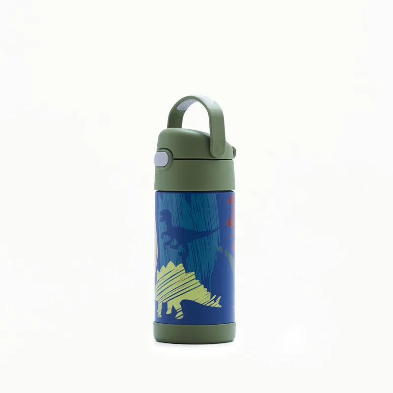 Garrafa Térmica 355ml Dinossauro (verde) - Thermos
