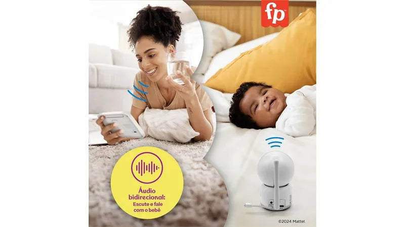 Babá Eletrônica Com Tela Miss Nanny- Fisher Price