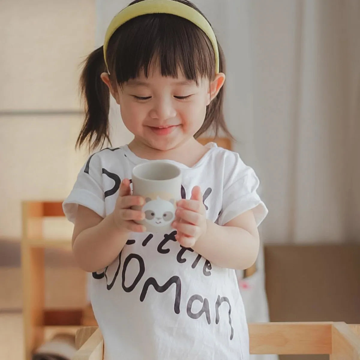 Copo Anatômico em Silicone 120ml Panda Pebble - Marcus e Marcus