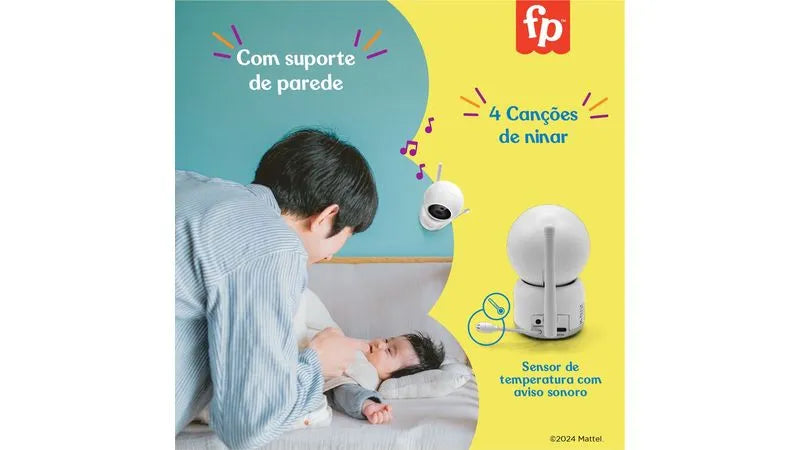 Babá Eletrônica Com Tela Miss Nanny- Fisher Price