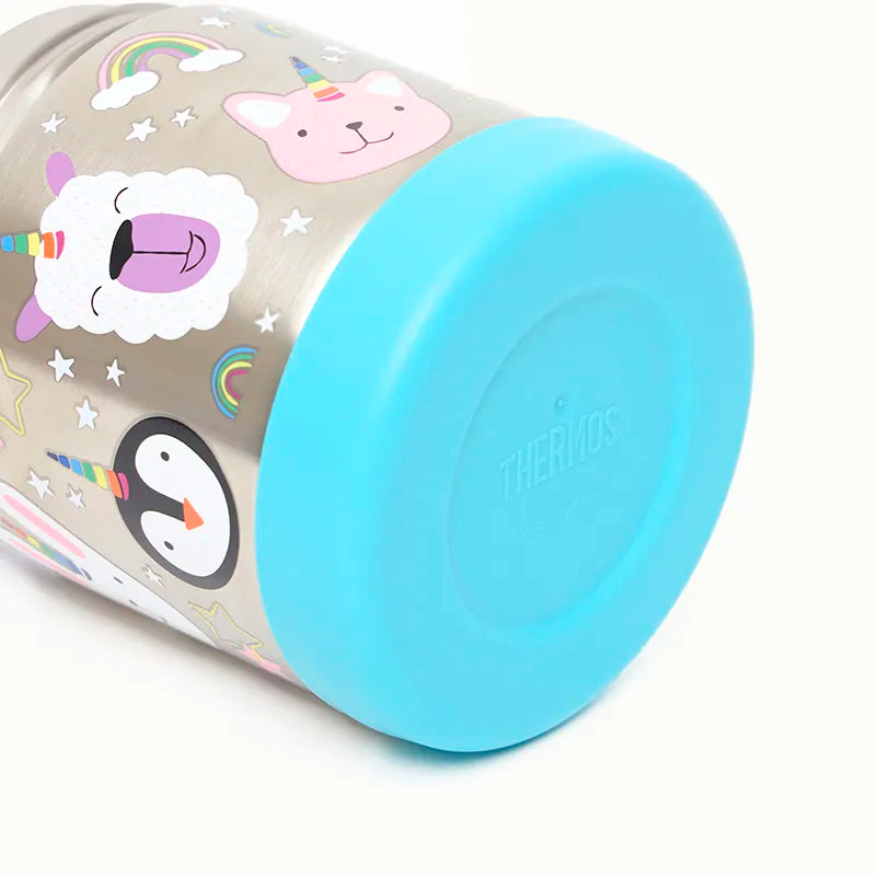 Pote Térmico Infantil 290ml Unicórnios (azul) - Thermos