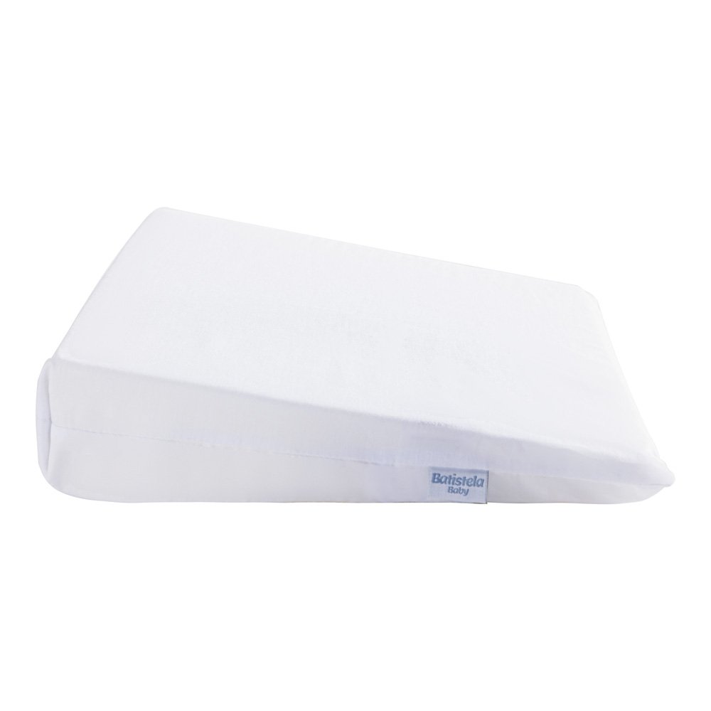 TRAVESSEIRO ANTI REFLUXO P/ BERÇO BRANCO - BATISTELA BABY