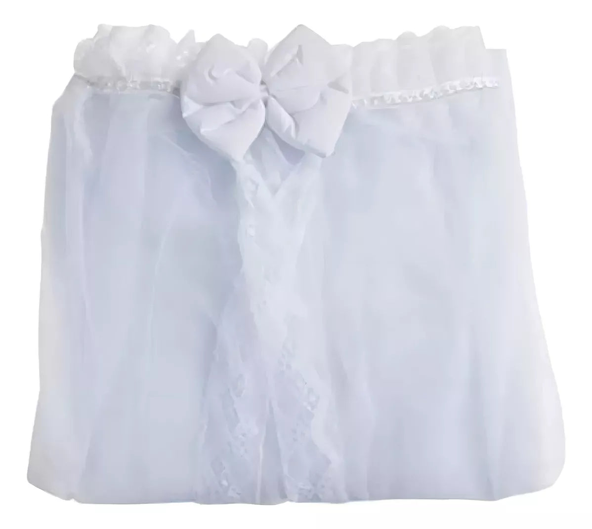 Mosquiteiro para Berço Tule Varal Branco - Batistela Baby