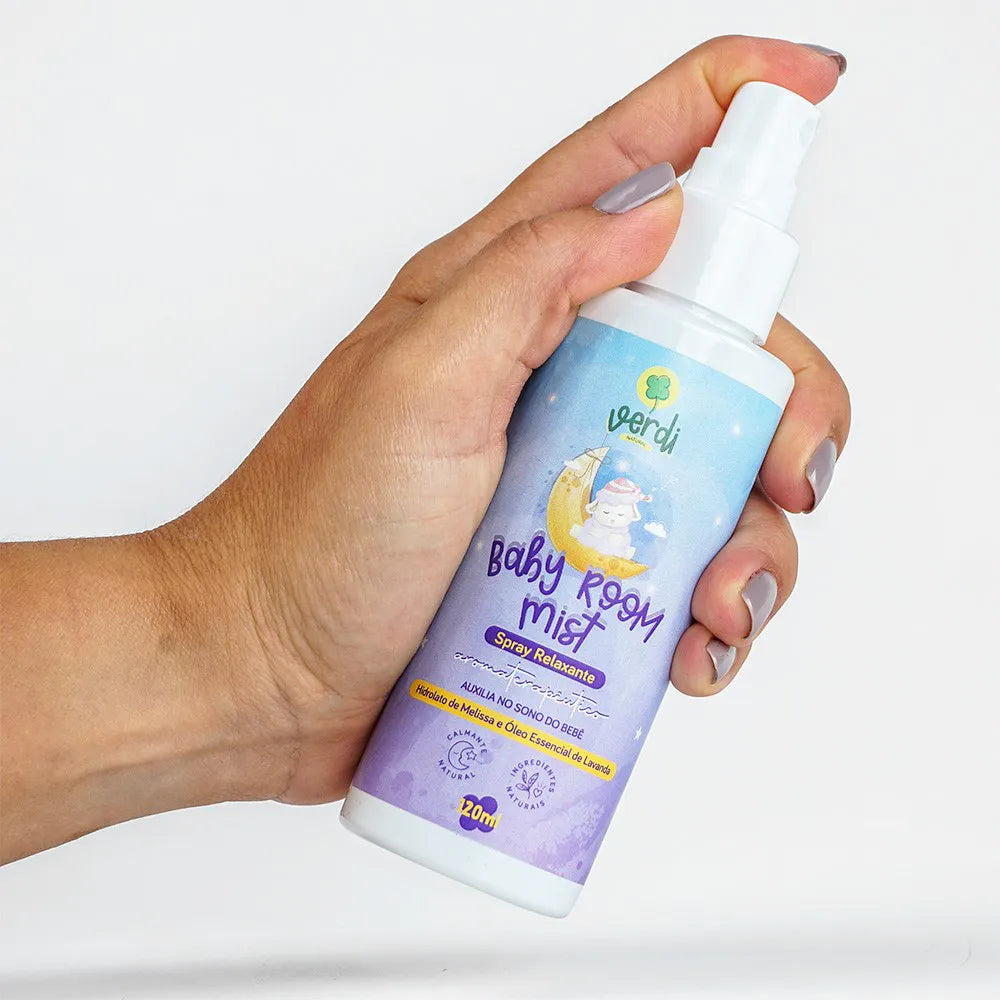 Baby Room Mist Spray Relaxante Aromaterapêutico - Verdi Natural