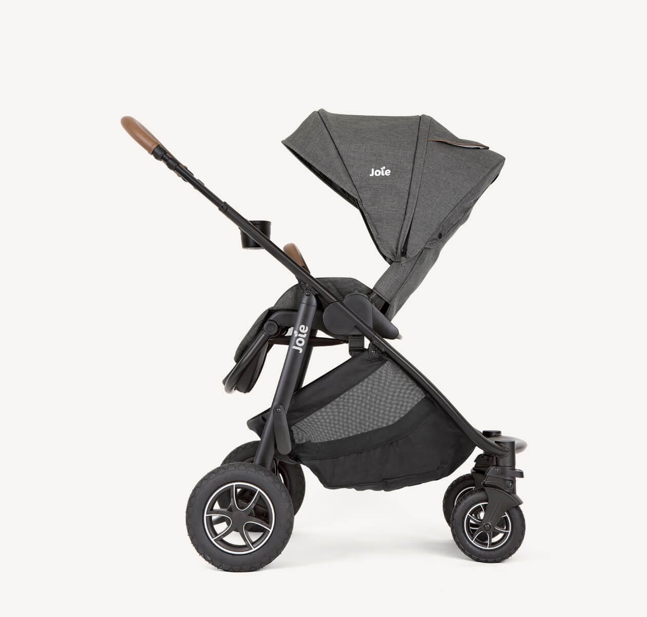 Trio Versatrax Cycle Shell Gray: Carrinho, Bbc E Moisés - Joie