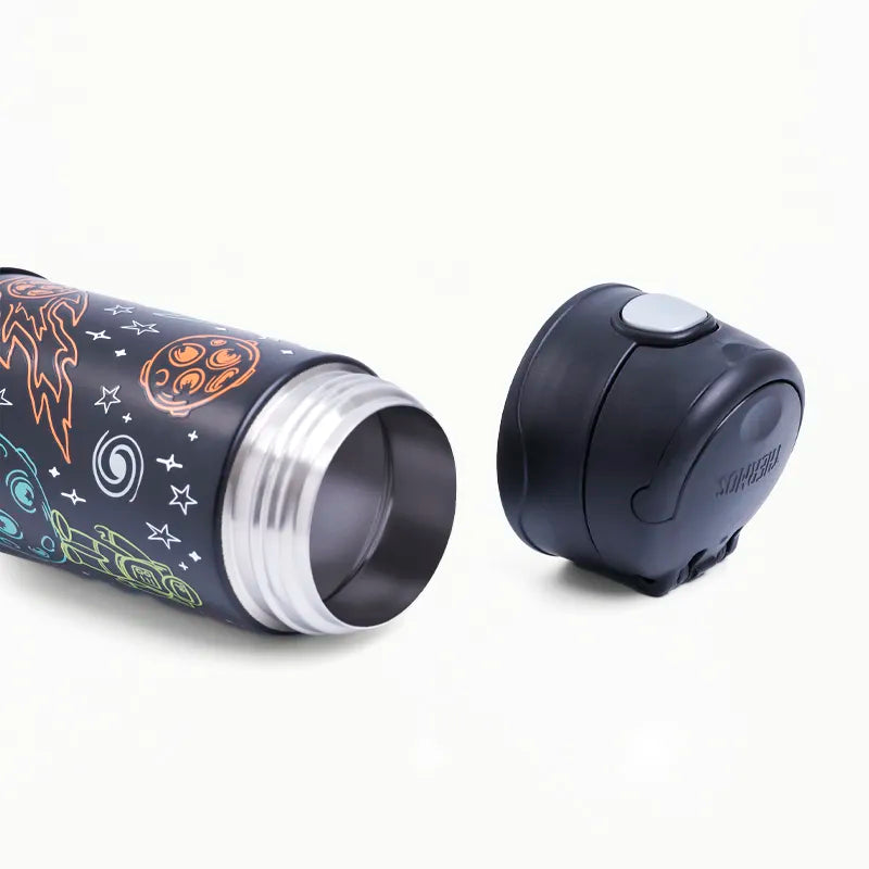 Garrafa Térmica 355ml Astronauta (preta) - Thermos