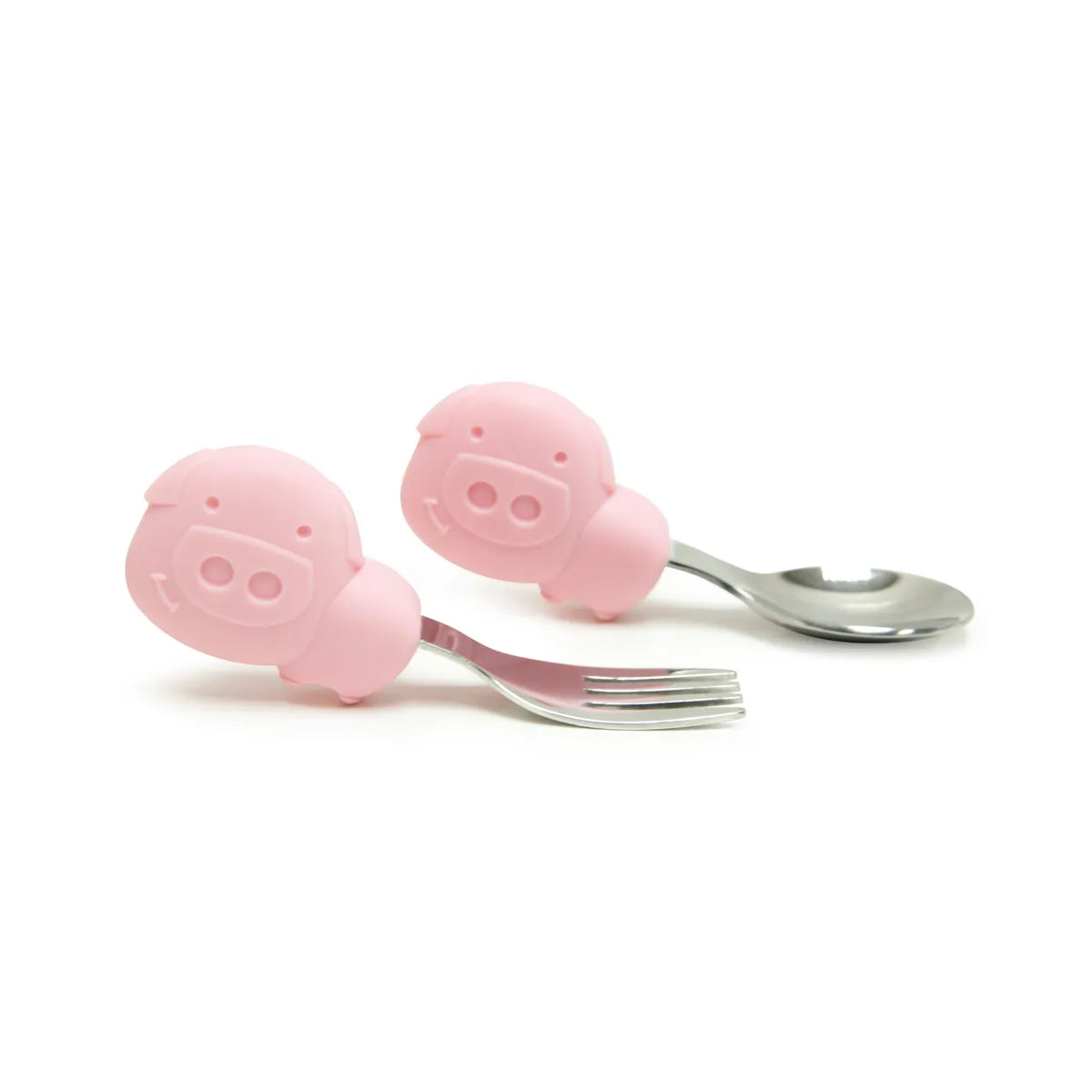 Kit de Alimentação com Copo Anatômico Porquinha Pokey - Marcus & Marcus
