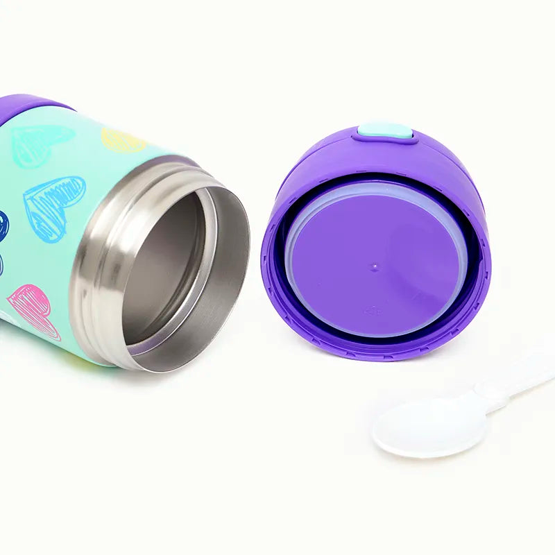 Pote Térmico Infantil 290ml Corações Coloridos - Thermos