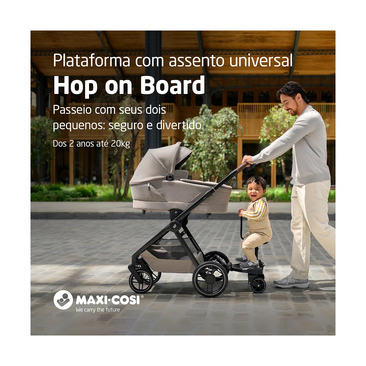 Plataforma com Assento Universal Hop-on Board - Maxi Cosi