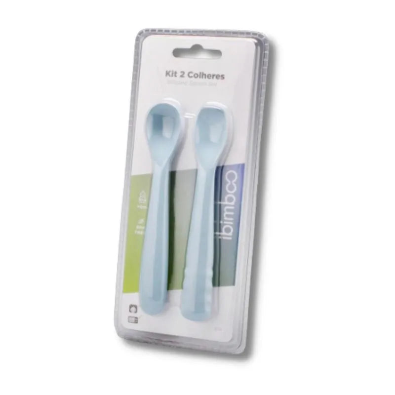 COLHER DE SILICONE KIT COM 2 - IBIMBOO