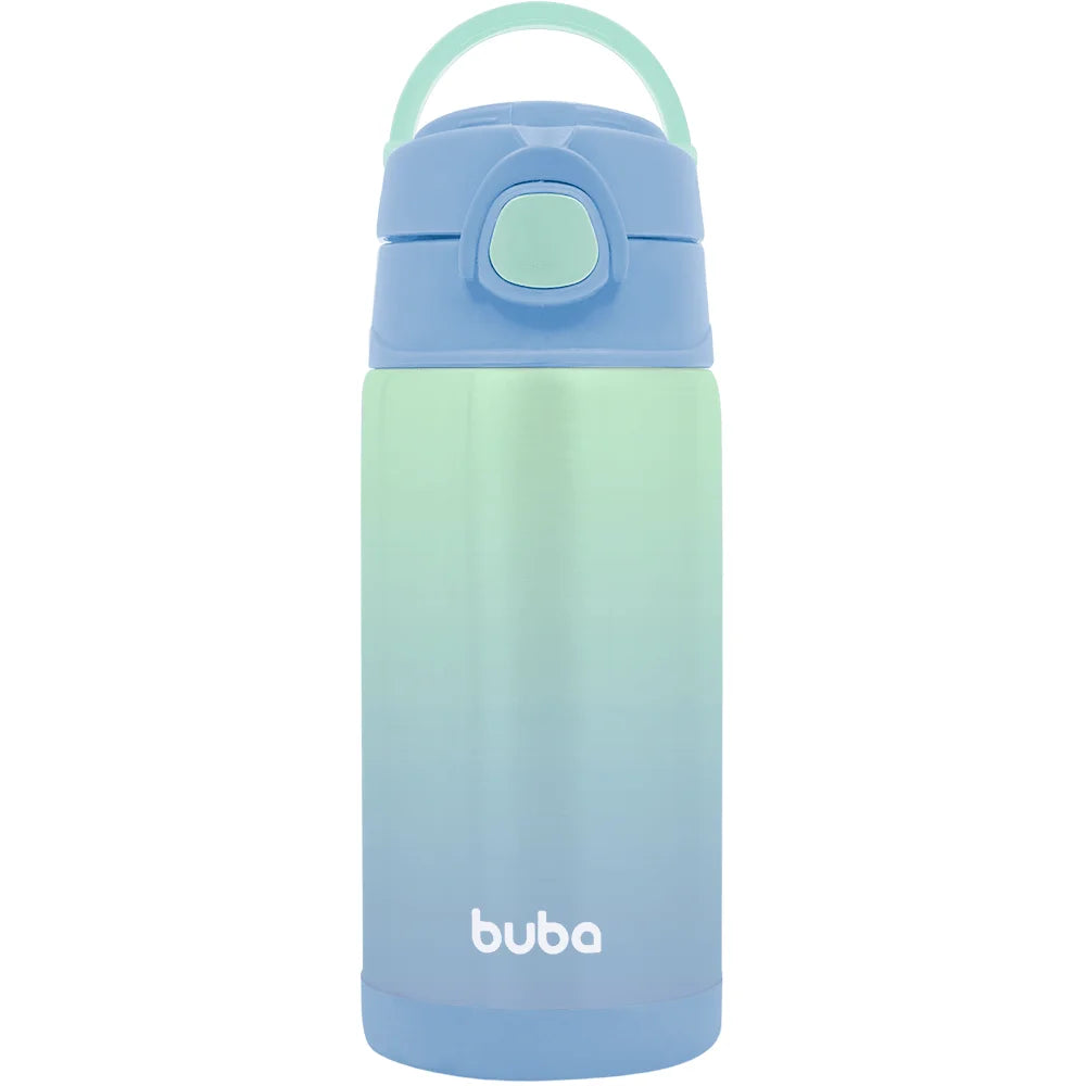 Copo Térmico Parede Dupla Degrade Azul - Buba