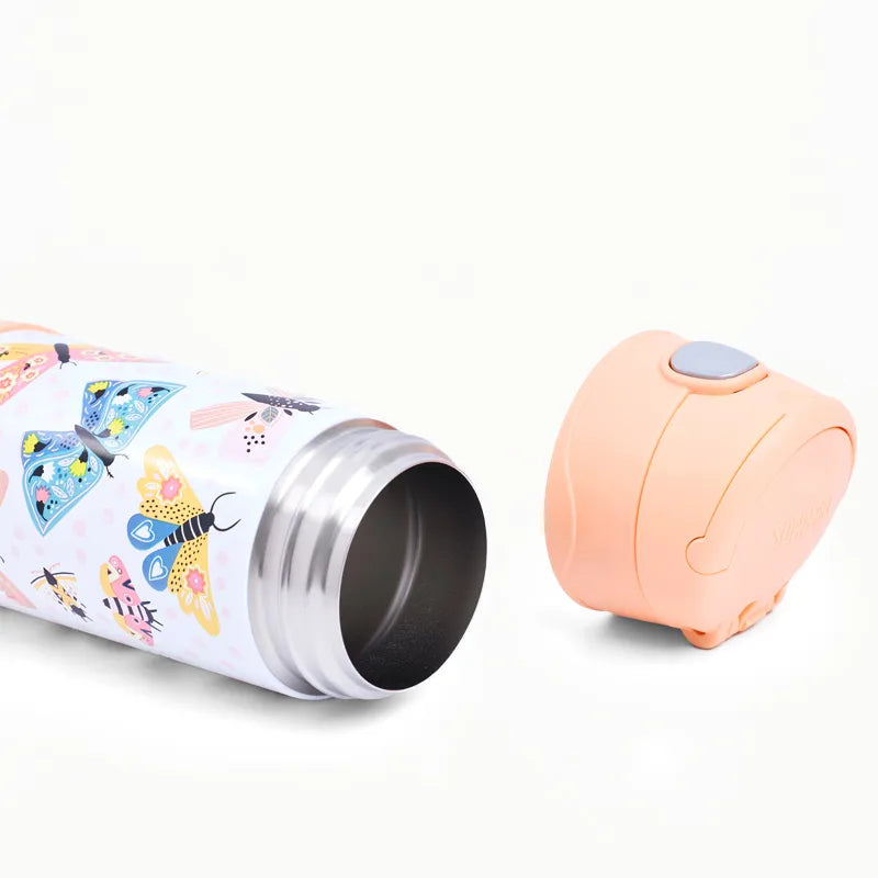 Garrafa Térmica 355ml Borboletas e Mariposas- Thermos