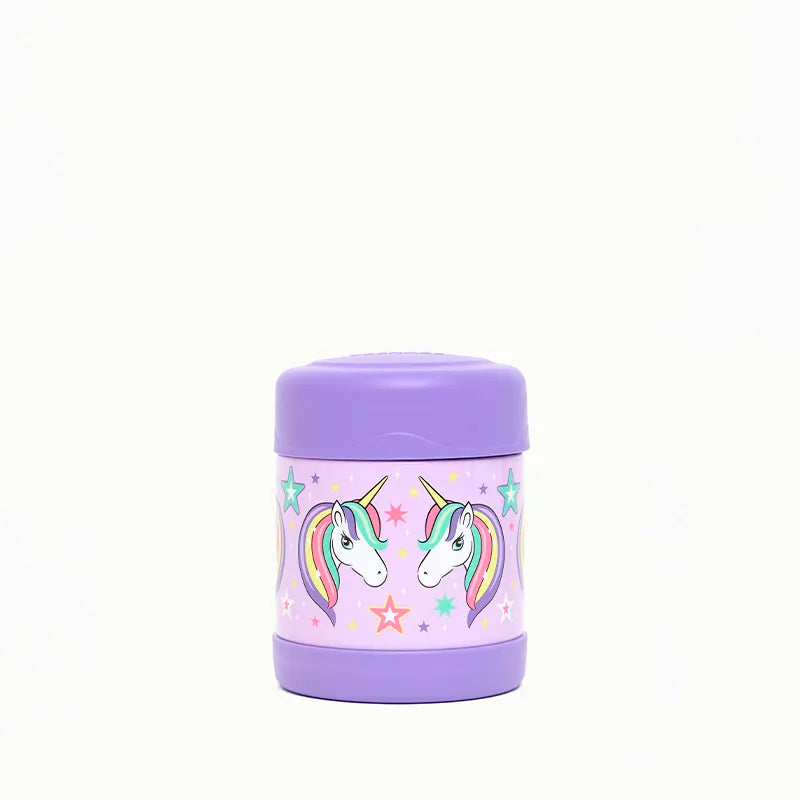 Pote Térmico Infantil 290ml Unicórnios (roxo) - Thermos