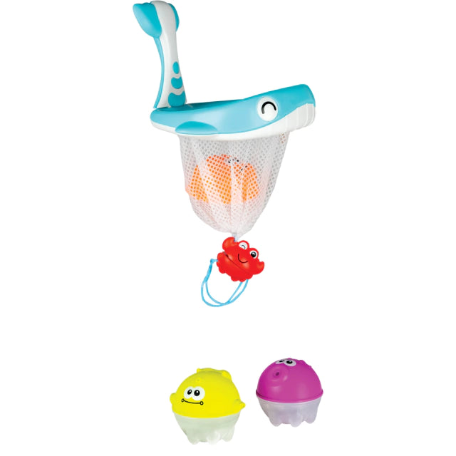 CESTA DE BRINQUEDOS DE BANHO BALEIA - BUBA