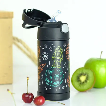 Garrafa Térmica 355ml Astronauta (preta) - Thermos