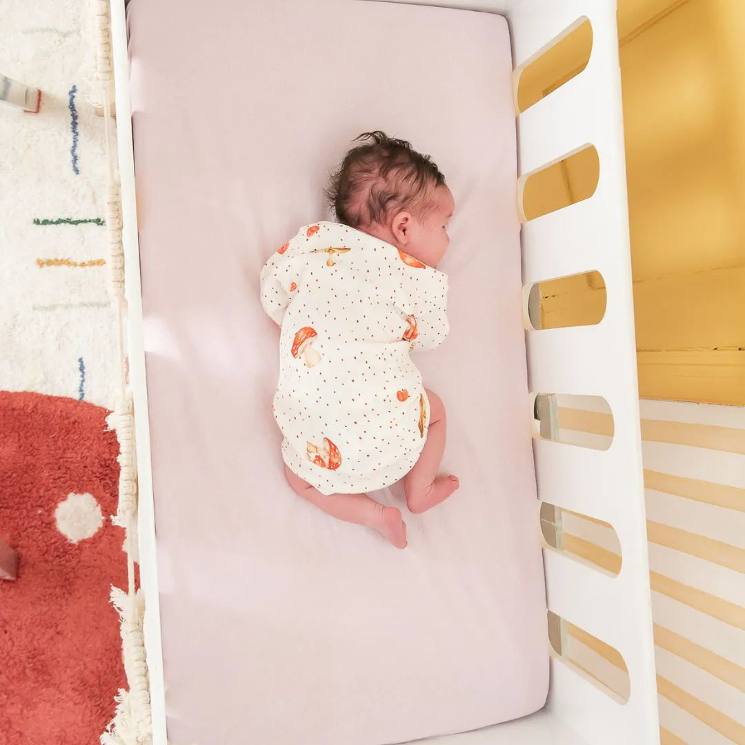 Body Bebe Manga Longa em Algodão Egípcio Cogumelo - Casulo De Anjo