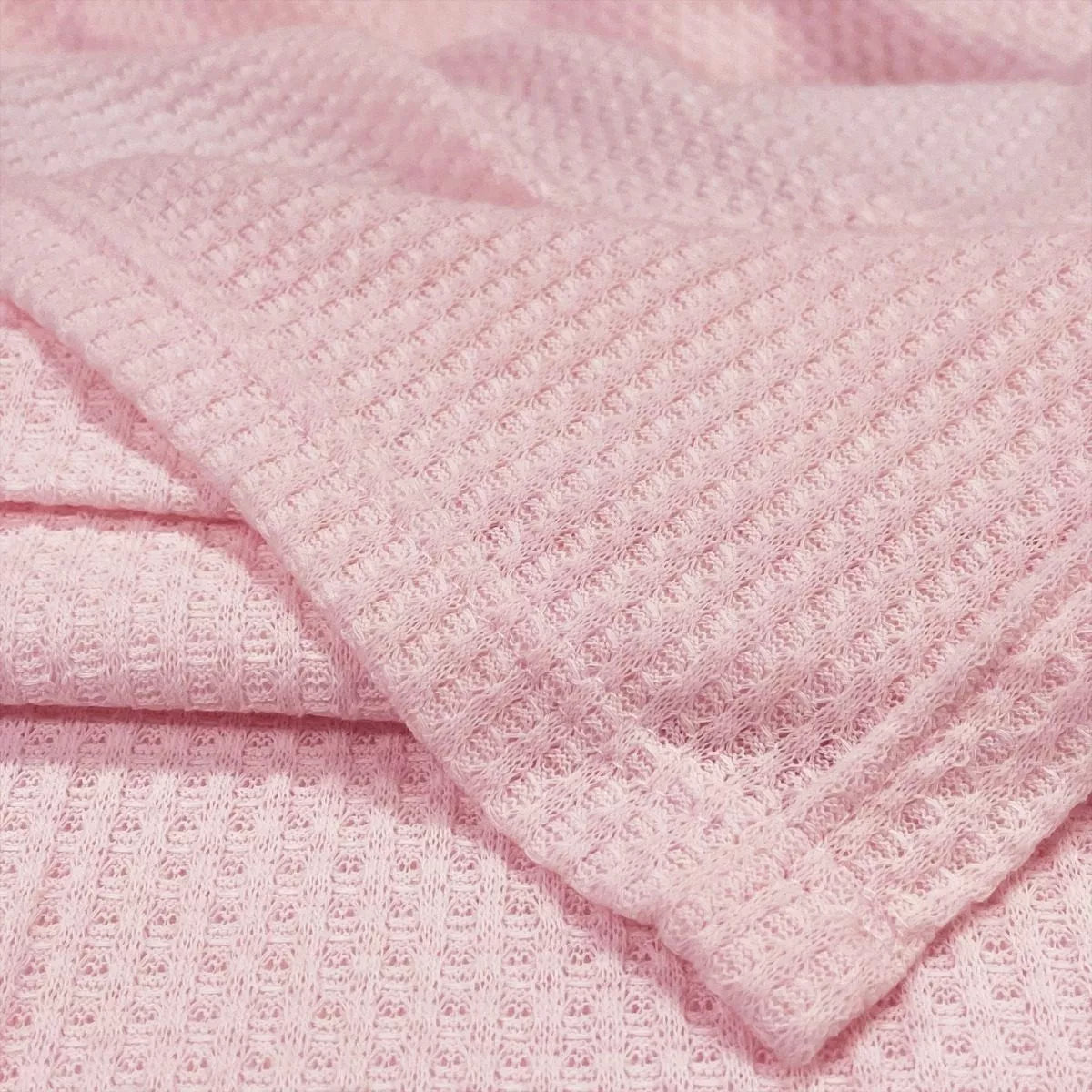 Manta Donna Termocelular Cubes Rosa Bebê - Laço Bebê