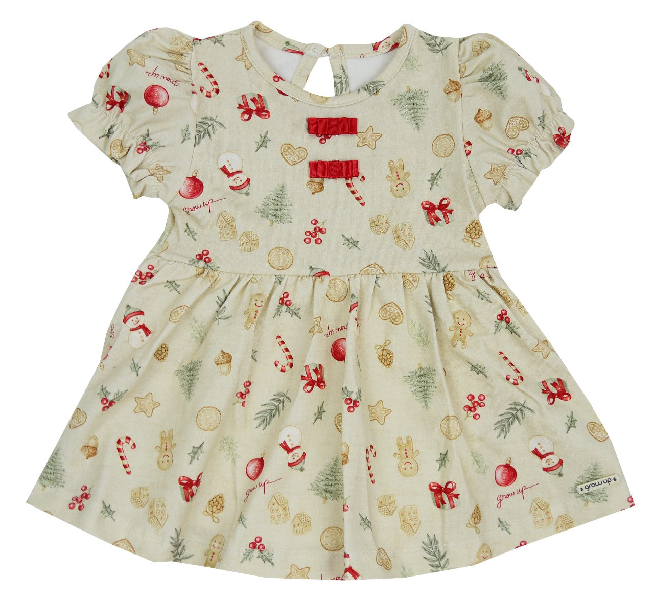 BODY VESTIDO FELICE NOTTE CREME - GROW UP