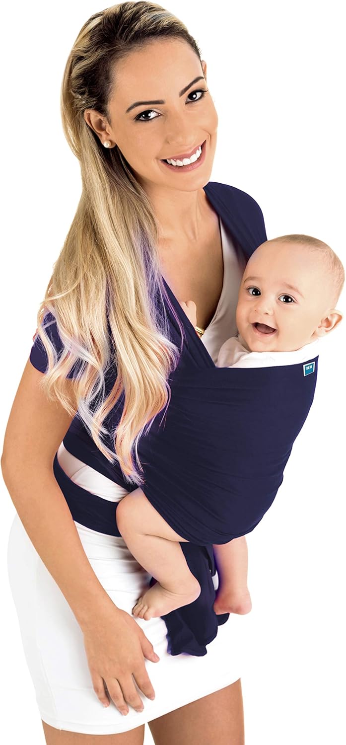Wrap Sling Azul Marinho - KaBaby