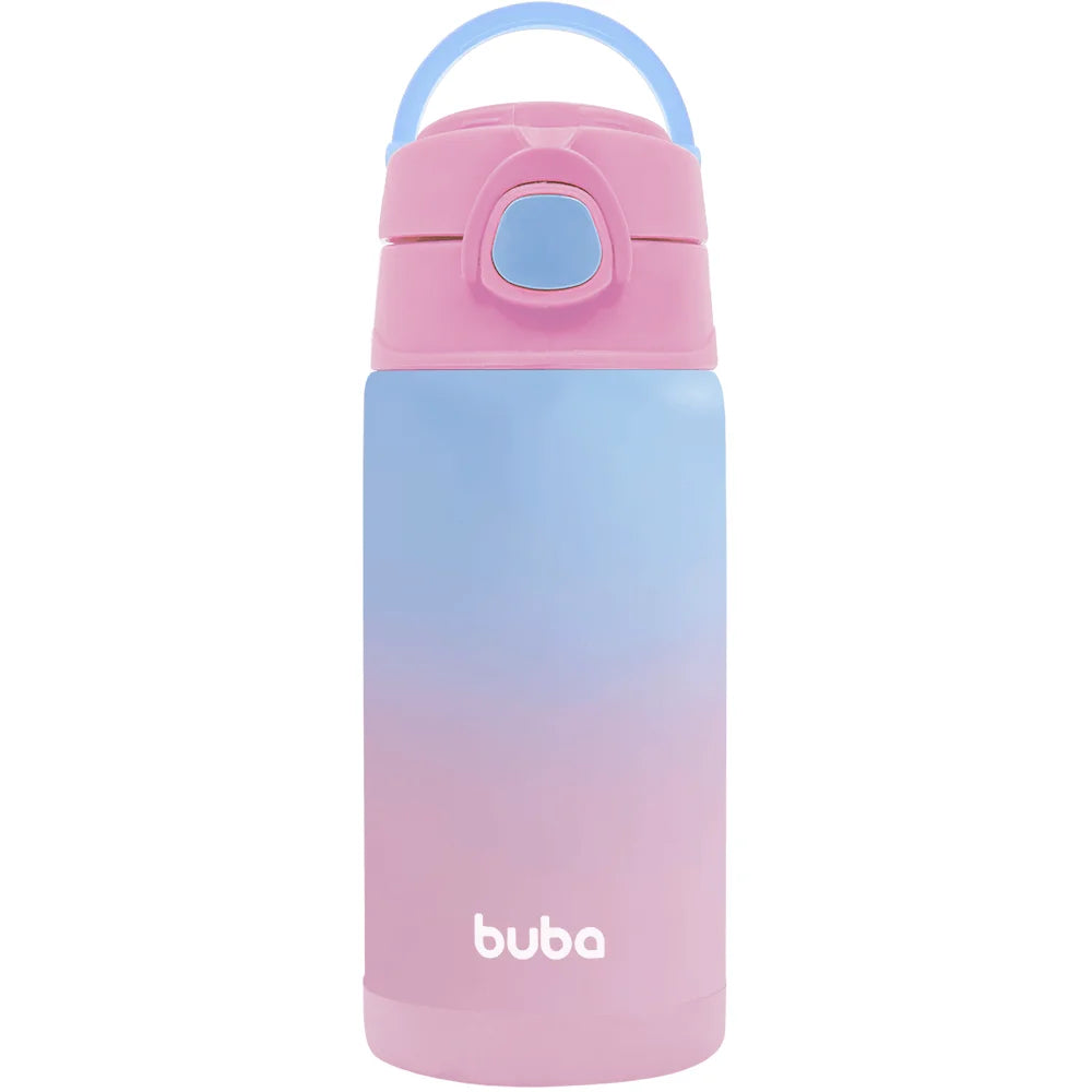 Copo Térmico Parede Dupla Degrade Rosa - Buba
