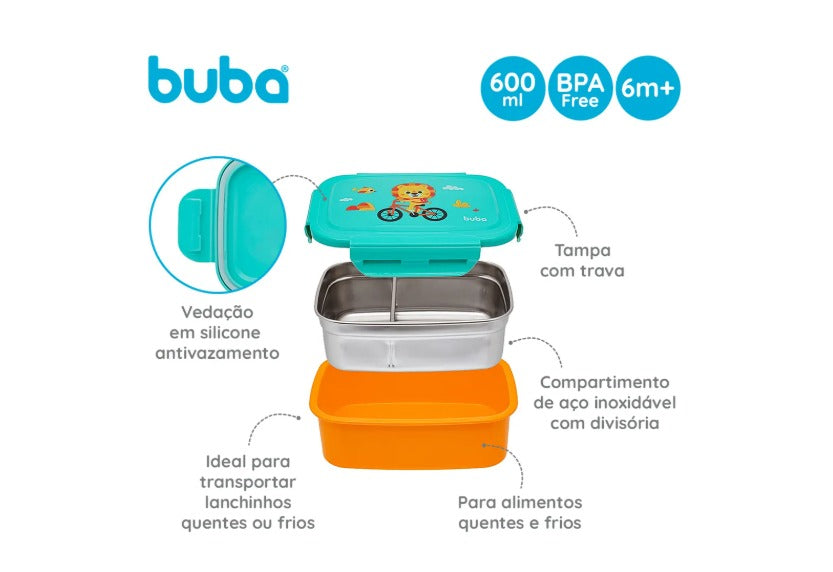 Bento Box Buba Zoo Leao