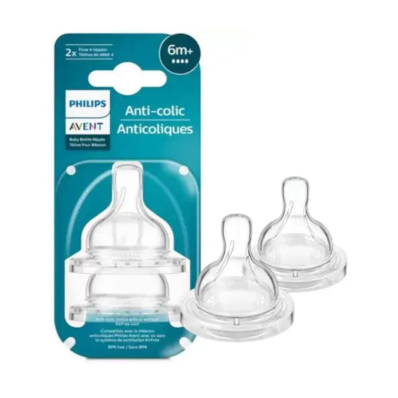 Bico Anti-colic Duplo n.04 6M+ - Avent