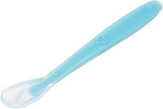 Kit 2 Colheres em Silicone Azul e Verde - Buba