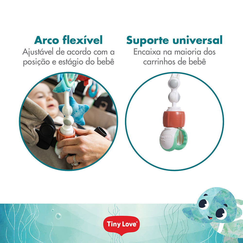 ARCO NATURE STROLL MUSICAL TLV TREASURE - TINY LOVE