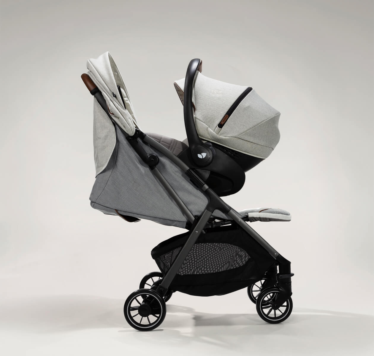 CARRINHO PARCEL CINZA OYSTER - JOIE