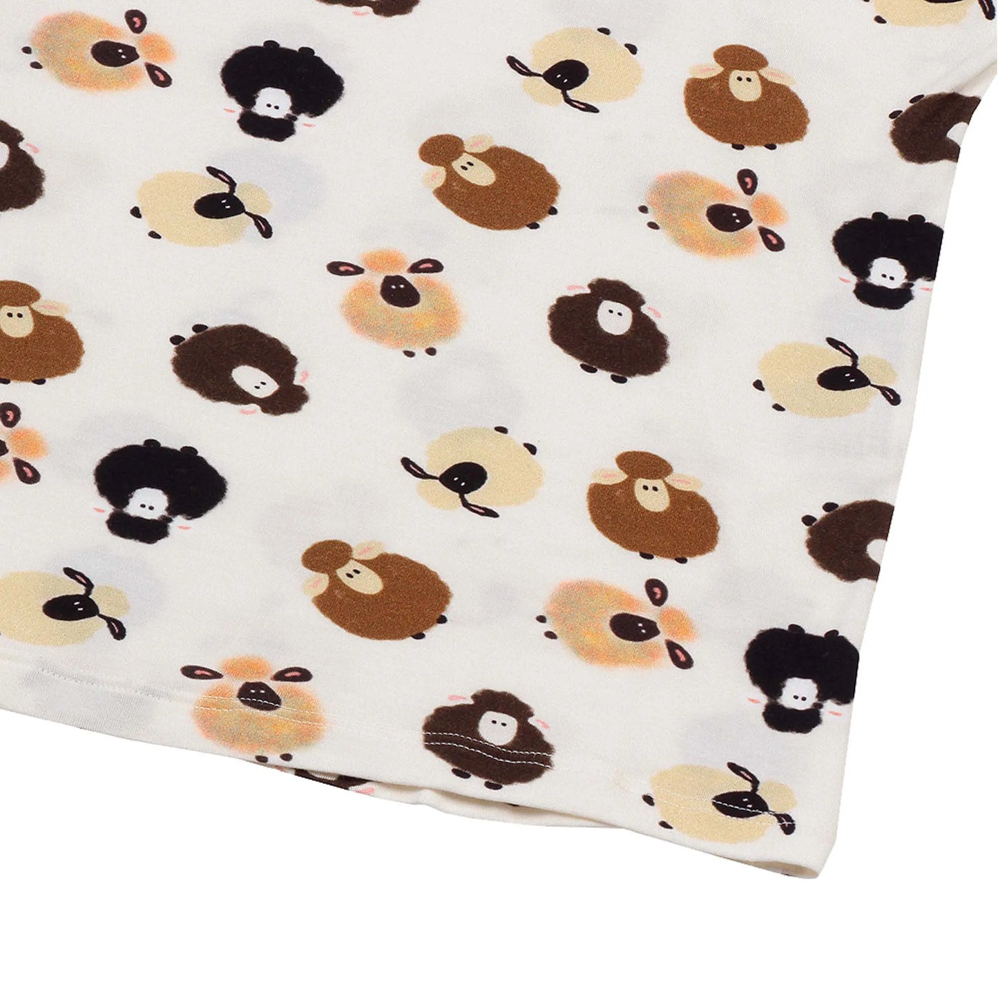 Pijama Curto Mãe Carneirinhos - Trend4kids