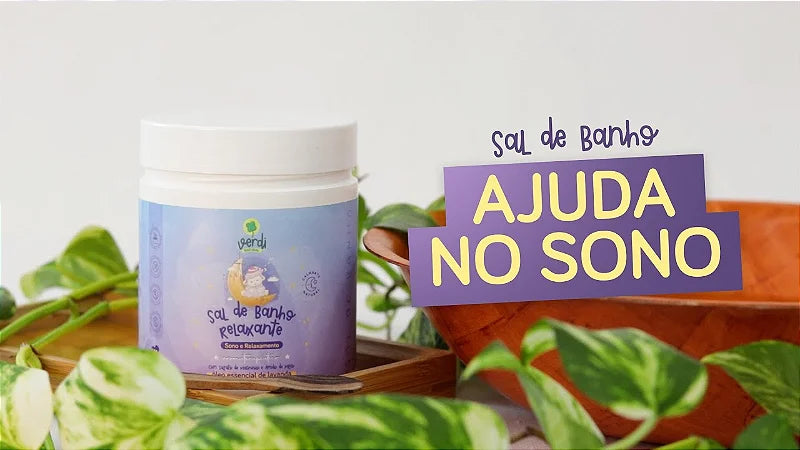 Sal de Banho Relaxante com Sal de Magnésio - Verdi Natural