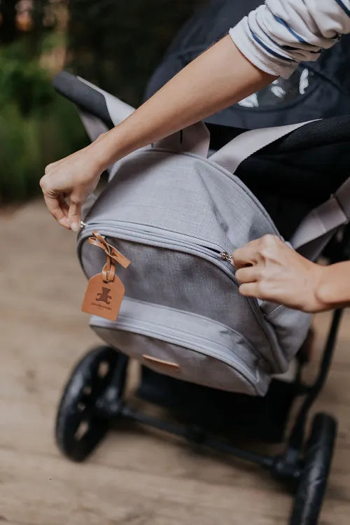 Mochila Térmica Cuidado Cinza - Pirulitando