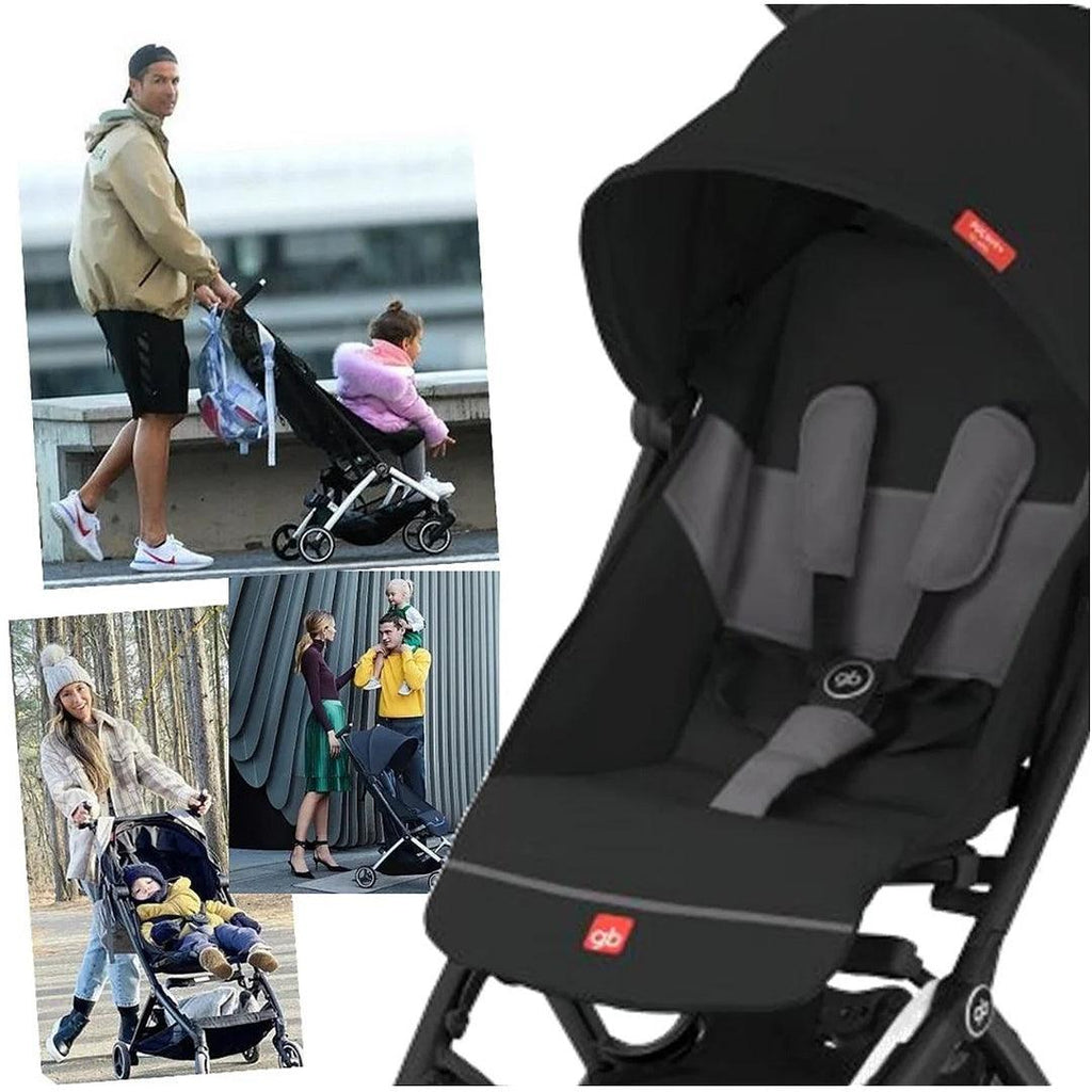 Carrinho Ultracompacto Pockit + All City Velvet Black - GB