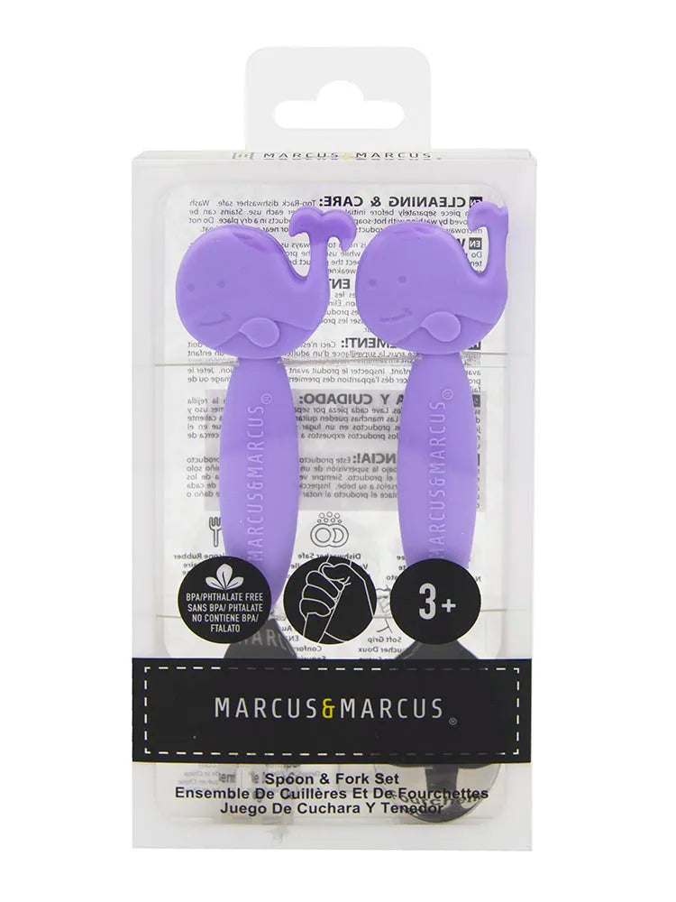 Jogo de Colher e Garfo com Inox Baleia Willo - Marcus & Marcus