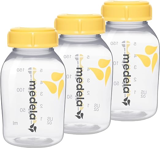FRASCO PARA COLETA DE LEITE 150ML - 3 UNIDADES - MEDELA