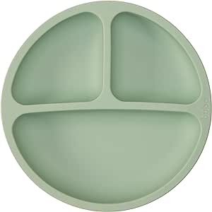 PRATINHO EM SILICONE COM VENTOSAS VERDE - BUBA ZOO
